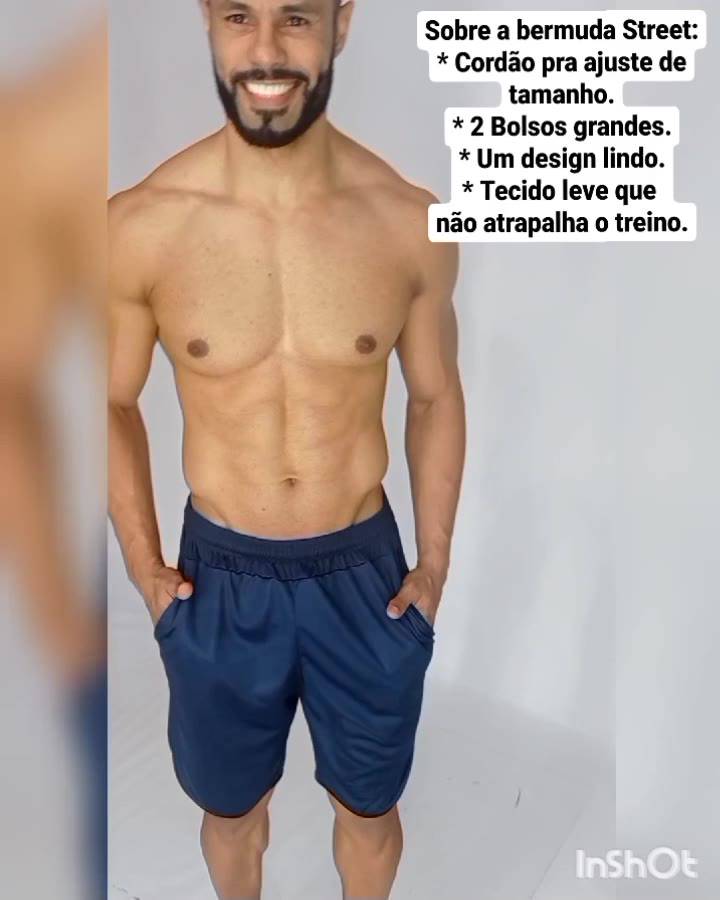 Kit 3 Bermudas Masculinas Corrida Academia