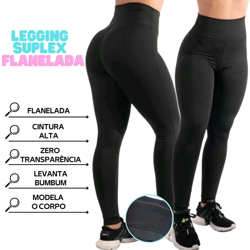 Calça Legging Térmica Peluciada