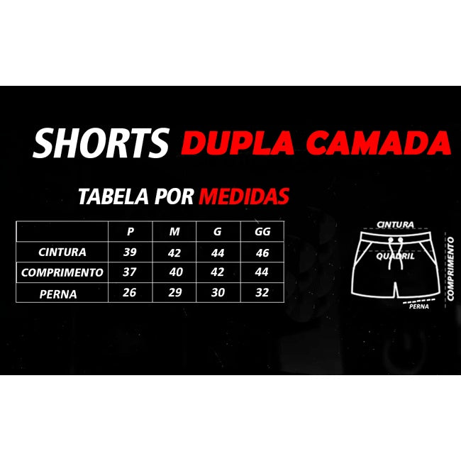 Shorts Masculino Kong Academia