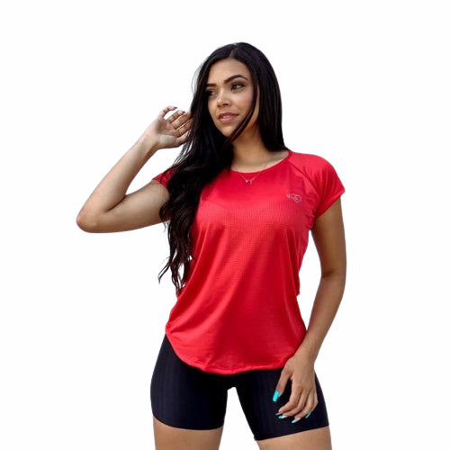 Camiseta Feminina Dry Fit Baby Look